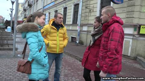 Встреча молодых развратников