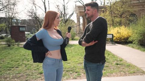 Очень грудастую телку круто отодрал